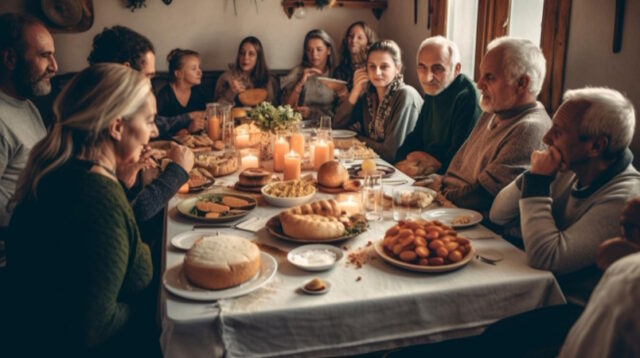 https://www.freepik.com/premium-ai-image/family-sits-table-with-table-full-food_44838917.htm#fromView=search&term=thanksgiving+dinner&page=1&position=29&track=ais_ai_generated&regularType=ai