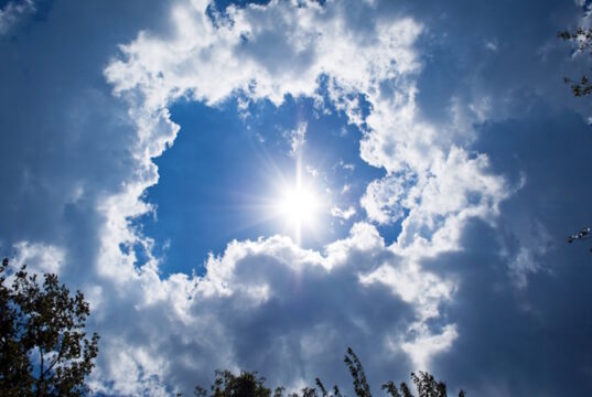 https://www.vecteezy.com/photo/18945580-sky-background-sun-clouds-and-trees-background