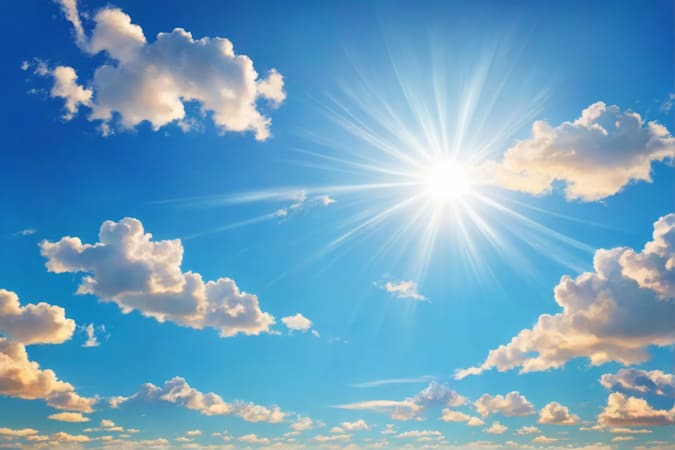 High Pressure: The Reason For Unexpectedly Sunny Skies (Back To Seasonality?) - ah45i32