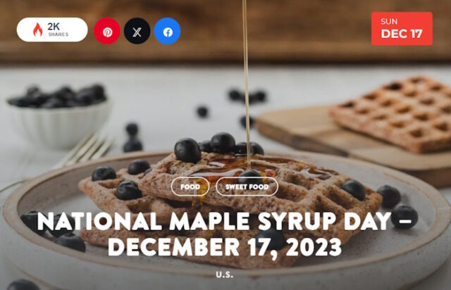 Maple Syrup