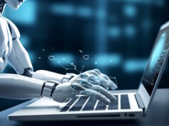 https://www.vecteezy.com/photo/33108511-robotic-hand-pressing-a-keyboard-on-a-laptop