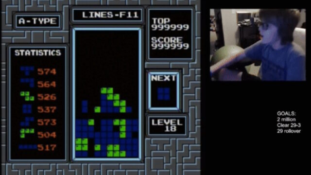 Tetris record