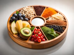 https://www.vecteezy.com/photo/34227759-a-wooden-plate-with-various-types-of-food-ai-generated
