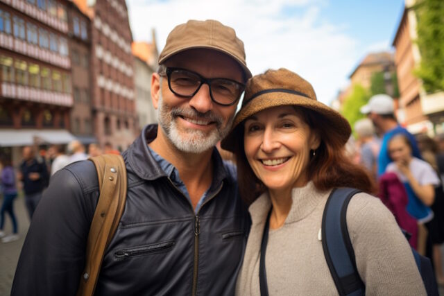 vecteezy_ai-generated-senior-tourist-couple-smiling-on-the-street_34878136 https://www.vecteezy.com/photo/34878136-ai-generated-senior-tourist-couple-smiling-on-the-street-while-taking-a-walk-in-the-city-center