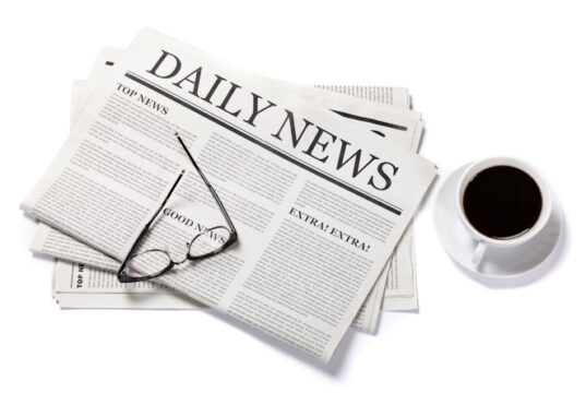 news https://www.vecteezy.com/photo/11643406-business-newspaper-with-the-headline-news-and-glasses-and-coffee-cup-isolated-on-white-background-daily-newspaper-mock-up-concept
