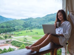 https://www.freepik.com/premium-photo/beautiful-asian-woman-working-typing-laptop-computer-while-sitting-balcony-with-mountains-green-nature-background_21484668.htm?query=relax%20outside%20reading%20investments#from_view=detail_alsolike