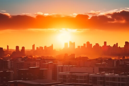 https://www.vecteezy.com/photo/36219952-ai-generated-cityscape-silhouette-at-sunset-skyscrapers-illuminate-the-skyline-generated-by-ai