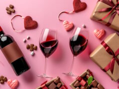 https://www.vecteezy.com/photo/37229585-ai-generated-four-valentines-gifts-with-gifts-wine-and-candy-on-pink-background