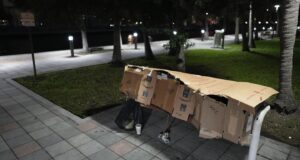 homeless, sleeping in public places
