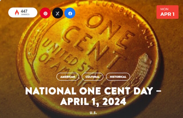 One Cent Day
