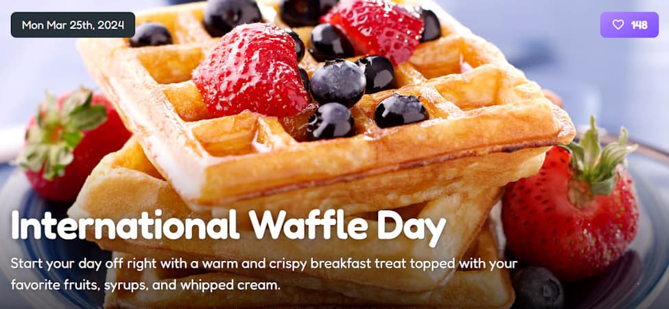 Waffles Have Been Around For Centuries Finally Becoming Mainstream At What 1964 Event? - Vimarsana News