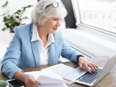 Woman at work https://www.freepik.com/free-photo/reputable-65-year-old-female-executive-stylish-bkue-suit-enjoying-wireless-high-speed-internet-connection-while-using-laptop-analyzing-accounts-holding-papers-her-hand-looking-screen_11202192.htm#fromView=search&page=1&position=19&uuid=bff9cbce-bafc-4367-9ef8-70195fb2846c