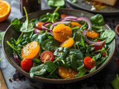 https://www.vecteezy.com/photo/39837118-ai-generated-close-up-of-fresh-salad-with-red-onion-cherry-tomatoes-spinach-orange-tangerine-and-clementine-dressing-or-olives-oil-on-dark-gray-concrete-background-healthy-and-balanced-food
