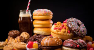 https://www.vecteezy.com/photo/36006668-ai-generated-colorful-junk-sweet-food-plate-generate-ai