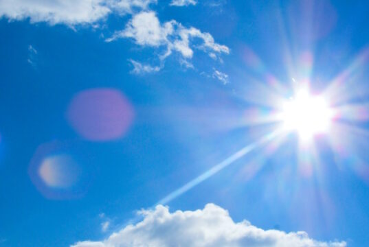https://www.vecteezy.com/photo/6405262-sun-on-the-background-of-a-blue-sky-with-white-clouds