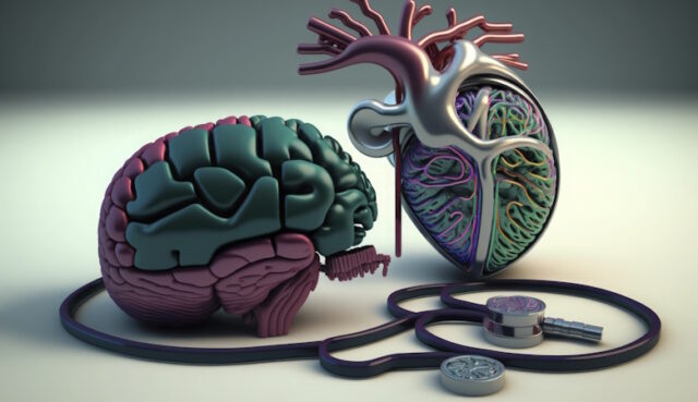 World Mental Health day illustration concept, World Health Day I https://www.vecteezy.com/photo/22874383-world-mental-health-day-illustration-concept-world-health-day-images-heartbeat-stethoscope-world-health-day-april-7-poster-banner-design-theme-2023-generate-ai