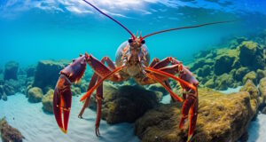 https://www.vecteezy.com/photo/29264510-photo-of-lobster-with-various-fish-between-healthy-coral-reefs-in-the-blue-ocean-generative-ai