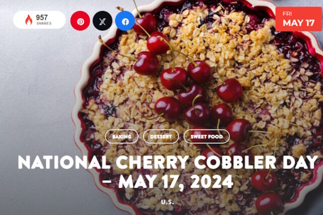 Cherry Cobbler