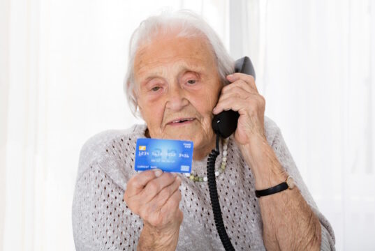 Photo 213849322 | Elder Phone Scam © Andrey Popov | Dreamstime.com