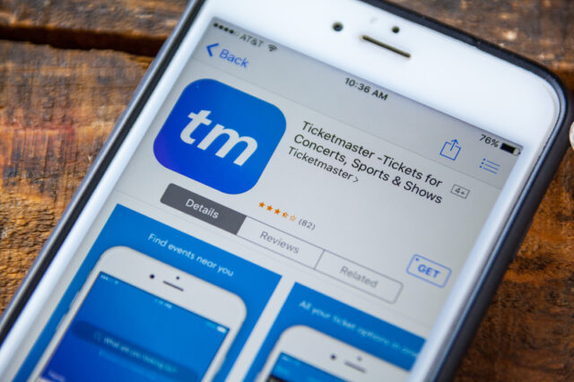 ticketmaster Photo 78099005 © Tyler Oneill | Dreamstime.com