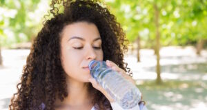 drinking water