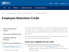 https://www.irs.gov/coronavirus/employee-retention-credit
