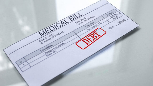 Medical Debt (Photo 146080920 © motortion | Dreamstime.com)