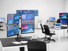 Screens, monitors and equipment
