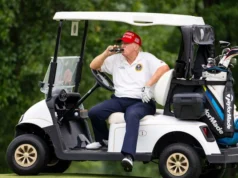 Former President Donald Trump is one of many Republicans who has sat back and watched the Biden campaign’s recent struggles.Credit...Doug Mills/The New York Times