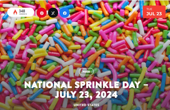 Sprinkles Were First Called 