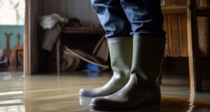 https://www.vecteezy.com/photo/38199610-ai-generated-practical-boots-rubber-in-flooded-house-generate-ai