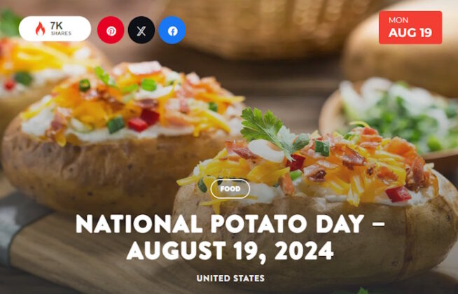 The Potato Was The First Food Grown In Space - South Florida Reporter