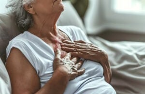 Fifth Universal Definition Brings Major Changes To Heart Attack Classification https://www.vecteezy.com/photo/37043245-ai-generated-caucasian-woman-with-chest-pain-heart-attack-patient