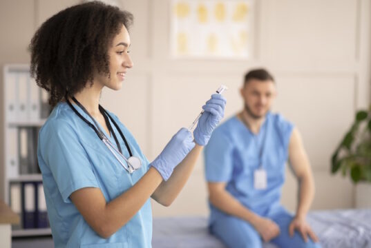 https://www.freepik.com/free-photo/female-doctor-preparing-vaccination-her-colleague_12892226.htm#fromView=search&page=1&position=29&uuid=78da966e-9def-414d-9e96-0542d65fd8e0