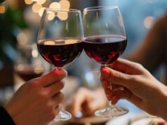 https://www.vecteezy.com/photo/39372659-ai-generated-couple-toasting-with-red-wine-glasses-in-cozy-setting