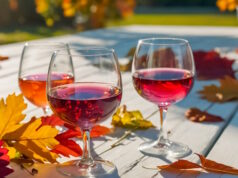 https://www.vecteezy.com/photo/45553511-glasses-with-wine-autumn-leaves-on-the-table-in-nature