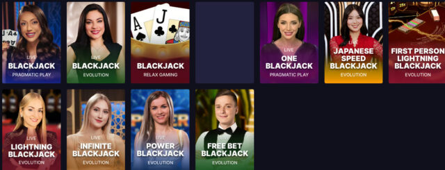 Blackjack client image