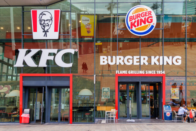 KFC and Burger King ID 338502695 © MartinBergsma | Dreamstime.com