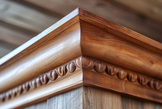 https://www.vecteezy.com/photo/44653731-a-closeup-of-a-finished-corner-where-two-pieces-of-crown-molding-meet-the-joint-so-seamless-that-it-appears-as-though-it-were-carved-from-a-single-piece-of-wood