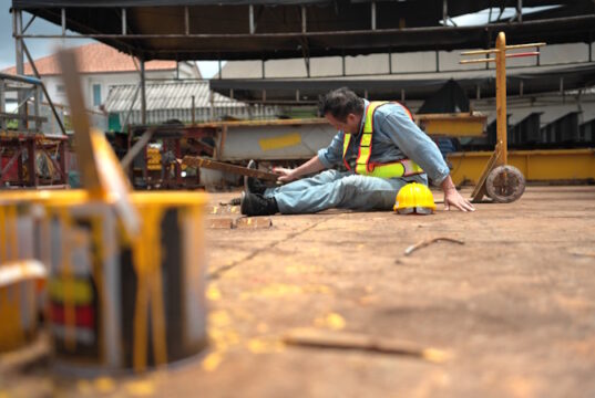 https://www.vecteezy.com/photo/53470802-a-worker-on-a-construction-site-was-injured-when-a-piece-of-iron-fell-on-leg