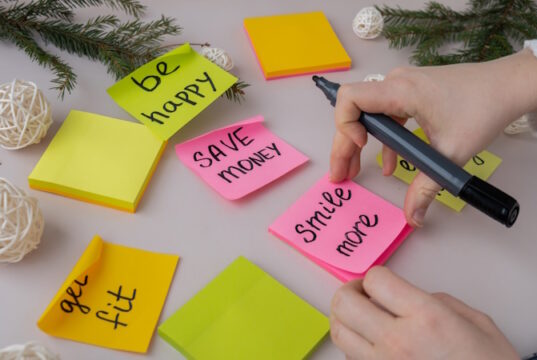 new year's resolutions