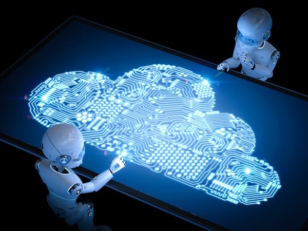 cloud-computing-technology-concept-with-3d-rendering-cute-robot-graphic-display Automated Data Cloud