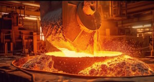 https://www.freepik.com/free-ai-image/liquid-iron-molten-metal-pouring-container_65694735.htm#fromView=search&page=1&position=32&uuid=e91fd7c3-46a4-4b07-8a64-e347c45c7345&query=steel+mill