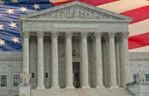 SCOTUS Sets Date for High-Stakes Tariff Ruling as Billions in Trade Revenue Hangs in Balance https://www.vecteezy.com/photo/17232725-washington-dc-supreme-court-facade-on-american-flag-backgound