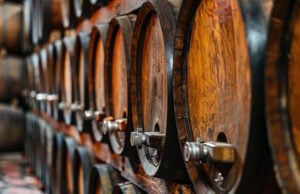 https://www.vecteezy.com/photo/45759548-wooden-oak-wine-barrels-stacked-in-a-row