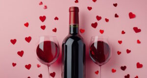 https://www.vecteezy.com/photo/51247136-romantic-wine-setup-with-two-glasses-and-heart-confetti-on-a-pink-background-for-special-occasions