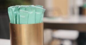https://www.vecteezy.com/photo/45353947-white-sugar-in-a-paper-packet-on-table
