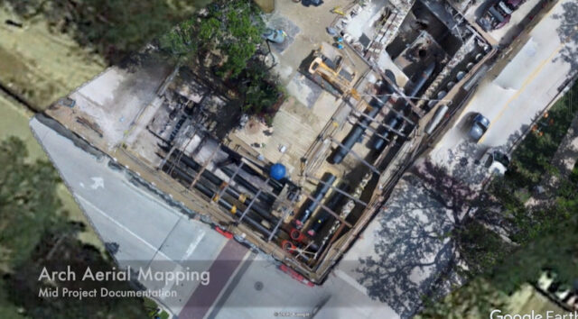 Aerial map client website