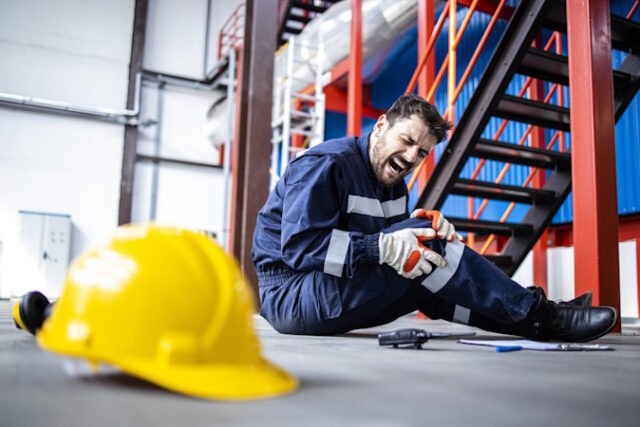 injured-factory-worker-having-knee-pain-due-fall-from-steps-safety-work-concept https://www.freepik.com/premium-photo/injured-factory-worker-having-knee-pain-due-fall-from-steps-safety-work-concept_38735215.htm#fromView=search&page=1&position=18&uuid=596b0a01-a566-4685-8f41-b8c712cf93c1&query=injured+worker