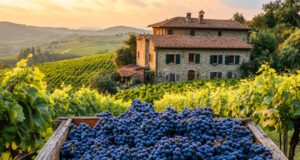 https://www.vecteezy.com/photo/55624353-grapes-harvested-at-sunset-in-tuscany-vineyard-with-farmhouse-in-background